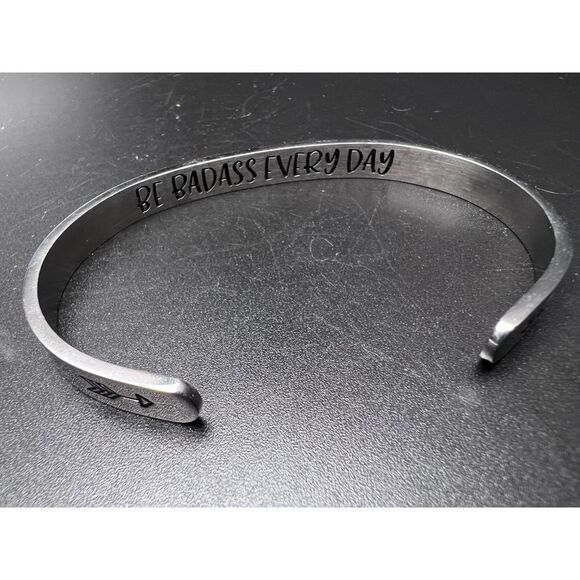 Be a Badass Everyday Cuff Bracelet - Picture 11 of 11